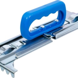 Dispozitiv Reglabil pentru Transport și Manipulare Dale și Plăci BGS 3231, Deschidere 300 – 500 mm (6 Trepte), Fereastră Gradată, Capacitate 50 kg, Oțel Galvanizat cu Mâner Ergonomic
