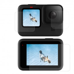Ecran si lentila din sticla temperata Telesin pentru GoPro Hero 9 / Hero 10 /Hero 11 (GP-FLM-901)