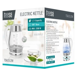 FIERBATOR ELECTRIC CORDLESS 1.7L TEESA - Img 6