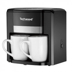 Filtrul de cafea turnabil cu 2 cești Techwood (negru)