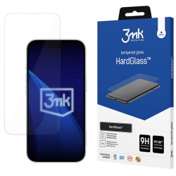 Folie de protectie Ecran 3MK HardGlass pentru Apple iPhone 18 Pro / 17 Pro / 17 / 16 Pro, Sticla Securizata, Full Glue