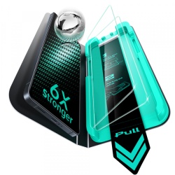 Folie de protectie Ecran ESR Armorite pentru Samsung Galaxy S26 Ultra, Sticla Securizata, Full Glue, Set 2 bucati