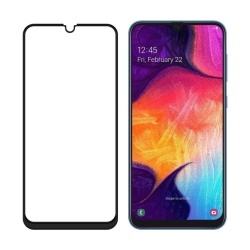 Folie Sticla Wozinsky Super Tough pentru Samsung Galaxy A40, 5D, Full Screen, Full Glue, Negru