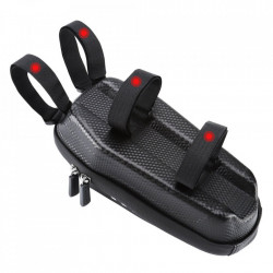 Geanta pentru ghidon trotineta electrica Wozinsky impermeabila 3L neagra (WSB3BK) - Img 6