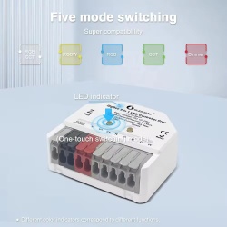 Gledopto GL-C-301P ZigBee Pro+ (Zigbee 3.0 + RF 2.4GHz) Ultra Mini 5-in-1 RGBCCT LED strip controller - Img 2