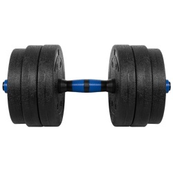 HALTERE REGLABILE CU CONECTOR 2 X 10 KG REBEL ACTIVE - Img 5
