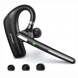 Handsfree Bluetooth Techsuit PowerTalks G6, MultiPoint, A2DP, Negru