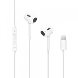 Handsfree Lightning Tech-Protect Ultraboost Core G2, Alb