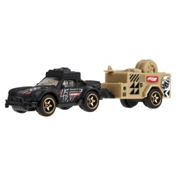 HOT WHEELS TRACK FLEET MASINUTA FLOTA PORSCHE 911 OFF ROADER NEGRU SCARA 1 LA 64 - Img 2