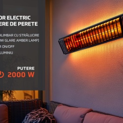 HR Incalzitor electric de perete 2000W - Img 4