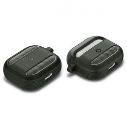 Husa casti SPIGEN RUGGED ARMOR pentru APPLE AIRPODS 3 VERDE MILITAR - Img 3