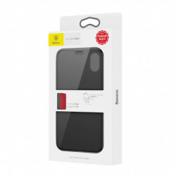 Husa Cu Ecran Tactil Baseus Touchable Pentru Apple IPhone X, Neagra, Blister