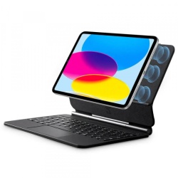 Husa cu Tastatura pentru Apple iPad (2025) / (2022), ESR, Rebound, Gri