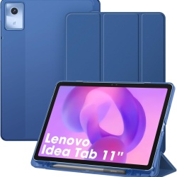 Husă de Protecție Fintie Slim Translucent pentru Lenovo Idea Tab 11 Inch (2025) și Tab K11 Gen 2 (Modele TB-336FU / TB-336ZU), Spate Mat Translucid, Suport pentru Stylus, Design Ușor și Ergonomic