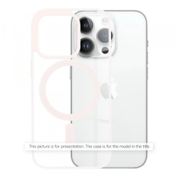 Husa MagSafe pentru Apple iPhone 18 Pro Max / 17 Pro Max, Techsuit, Pro, Roz