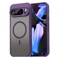 Husa MagSafe pentru Google Pixel 10 Pro XL, Techsuit, HaloFrost II, Mov