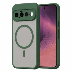 Husa MagSafe pentru Google Pixel 11, Techsuit, HaloFrost II, Verde