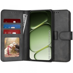 Husa pentru OnePlus Nord 6, Techsuit, Diary Book, Neagra