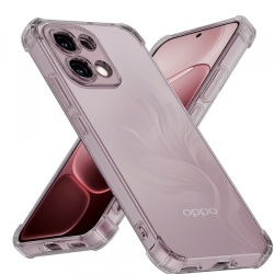 Husa pentru Oppo A6 Pro 5G / A6 Pro 4G, Techsuit, Shockproof Clear, Fumurie