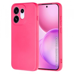 Husa pentru Oppo Reno16, Techsuit, SoftFlex, Roz Inchis