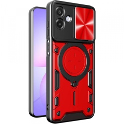 Husa pentru Samsung Galaxy A07 4G A075, Techsuit, CamGuard Pro, Rosie