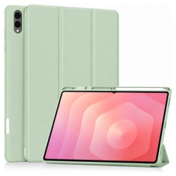 Husa pentru Samsung Galaxy Tab S12 Ultra / Tab S11 Ultra, Techsuit, Flex Trifold, Verde Matcha
