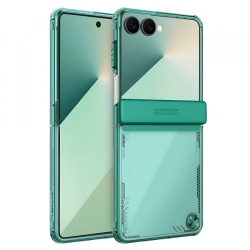 Husa pentru Samsung Galaxy Z Flip7 F766, Nillkin, Iceblade, Verde