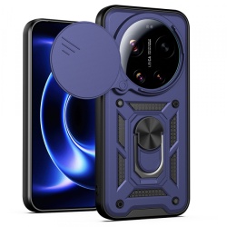 Husa pentru Xiaomi 17 Ultra, Techsuit, CamShield, Albastra