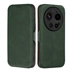 Husa pentru Xiaomi 17 Ultra, Techsuit, Safe Wallet Plus, Verde