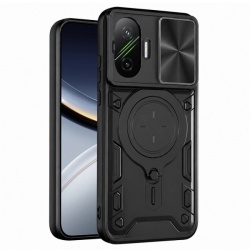 Husa pentru Xiaomi Poco F7, Techsuit, CamGuard Pro, Neagra