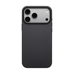 Husa Pitaka iPhone 17 Pro Aramid UltraGuard, Negru/Gri