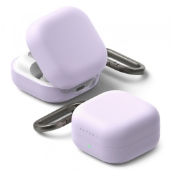 Husa Ringke pentru Samsung Galaxy Buds4 Pro, Mov Deschis