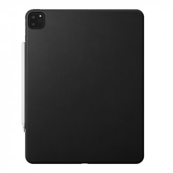 Husa tableta din piele Nomad Rugged , black- iPad Pro 12.9" 18/20