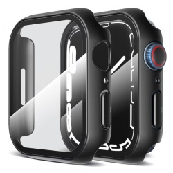 Husa Techsuit Defense360 Pro pentru Apple Watch 7 41mm Series, Neagra