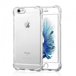 Husa telefon cu margini intarite MSV pentru iPhone 7/8 transparenta