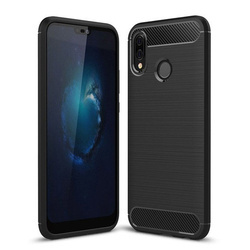 Husa telefon TPU model carbon , Gema Mixt pentru Xiaomi Mi A2 / Mi 6X , neagra