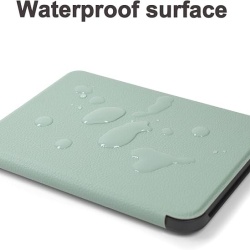 Husă tip carte compatibilă cu Kobo Clara Colour / BW / 2E (ecran 6"), funcție Auto Sleep/Wake, închidere magnetică, protecție completă, Verde Agave - Img 4