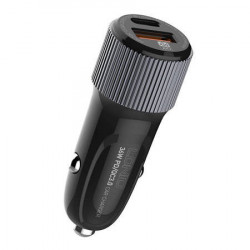 Incarcator auto LDNIO C510Q, USB + USB-C, PD + QC 3.0, 36W (negru)