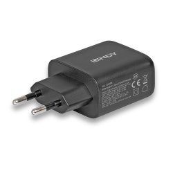 Incarcator Lindy 2x USB Type-C GaN 65W - Img 3