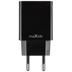 Incarcator Retea MaXlife MXTC-12, 24W, 4.8A, 2 x USB-A, Negru - Img 2