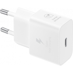 Incarcator Retea Samsung, 25W, 3A, 1 x USB-C, Alb EP-T2510NWEGEU