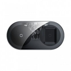 Incarcator wireless pentru smartphone-uri si AirPods , Baseus 18W transparent (WXJK-A01) - Img 5