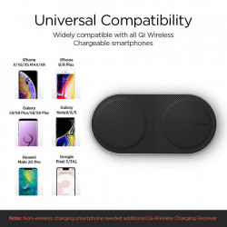 Incarcator wireless Spigen F310w Duo/Dual - negru - Img 7