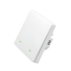 Intrerupator de perete RF cu buton fizic (alb) SmartWise B2W LN eWeLink smart WiFi - Img 2
