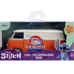JADA DISNEY STITCH AUTOBUZ METALIC VOLKSWAGEN BUS 1961 SCARA 1 LA 32