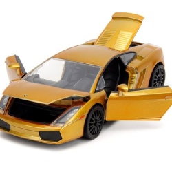 JADA FAST FURIOUS MASINUTA METALICA LAMBORGHINI GALLARDO AURIU SCARA 1 LA 24 - Img 2
