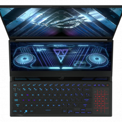 Laptop Gaming ASUS ROG Zephyrus Duo 16 GX650RS cu procesor AMD Ryzen™ 9 6900HX, 16", QHD+, 120Hz, 64GB, 4TB SSD, NVIDIA® GeForce RTX™ 3080, Windows 11 Home, Black