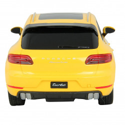 MASINA CU TELECOMANDA PORSCHE MACAN TURBO GALBEN CU SCARA 1 LA 24 - Img 3