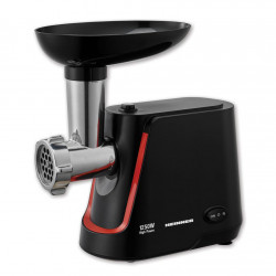 Masina de tocat Heinner MG-1250BK, 1340 W, 1.5 Kg/Min, 2 site, reverse, accesorii incluse, Negru - Img 2