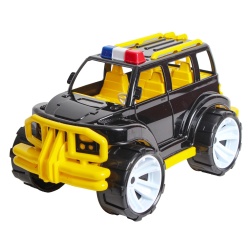 MASINA JEEP OFF ROADER NEGRU GALBEN 32CM - Img 2